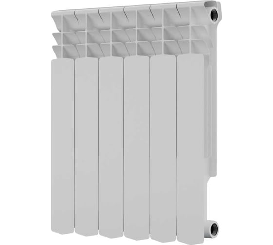 Радиатор Sira by AKFA «Eterno» биметаллический - 6 секций белый ETERN6Б 1