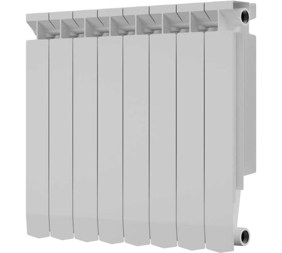 Радиатор Sira by AKFA «Benevento» биметаллический - 8 секций белый BENEV8Б 1
