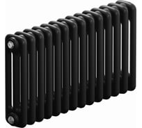 Радиатор трубчатый RIFAR TUBOG Ventil 3037 DV1 Антрацит 14 секций, нижнее подключение TUB 3037-14-DV1-AN