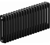 Радиатор трубчатый RIFAR TUBOG Ventil 3037 DV1 Антрацит 18 секций, нижнее подключение TUB 3037-18-DV1-AN