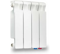 Радиатор секционный RIFAR MONOLIT VENTIL, MN-300-04-VR, цвет-RAL 9016 белый R-MN-300-04-VR