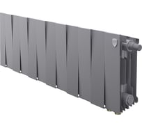 Радиатор биметаллический Royal Thermo PianoForte 200 Серебристый VR80- 12 секц. НС-1682315