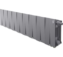 Радиатор биметаллический Royal Thermo PianoForte 200 Серебристый VR80- 18 секц. НС-1682318
