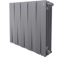 Радиатор биметаллический Royal Thermo PianoForte 500 Серебристый VR80 - 10 секц. НС-1682378