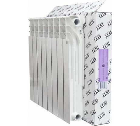 Биметаллический радиатор STI Bimetal 500-100 6 секций D220-00100