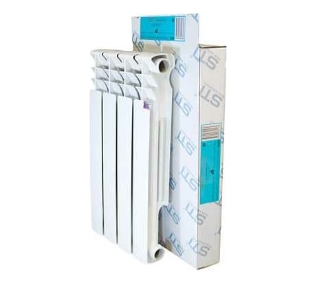 Алюминиевый радиатор STI Classic 500-100 4 секции D220-00079