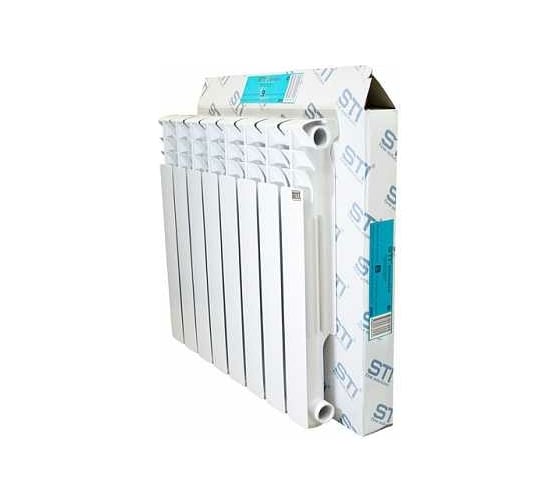 Алюминиевый радиатор STI Classic 500-80 8 секций D220-00086