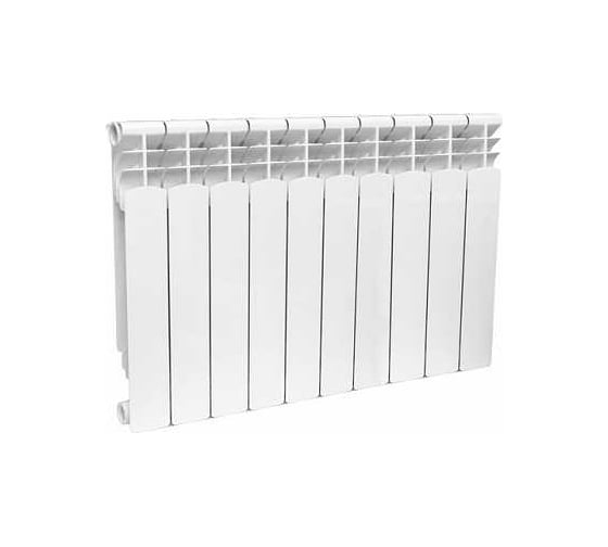 Алюминиевый радиатор STI THERMO RUS 500-80 10 секций D220-00087 1