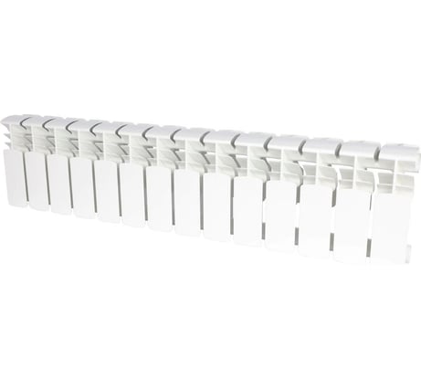 Биметаллический радиатор ROMMER Plus BM 200 14 секций RG008UKJVMHSOI