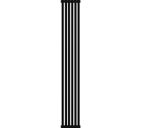 Дизайн-радиатор ROYAL THERMO Shift Q30 VC2180 - 06 секц. RAL9005m НС-1631259