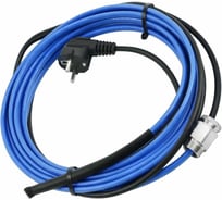 Греющий кабель DRAUFLOS 10 Вт в трубу (пищевой) 3м, сальник 1/2, силовой кабель 1,5 м DF-SRF10СT-3