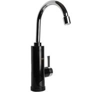 Кран-водонагреватель проточного типа черный Doron HF-010D, 3000 Вт, нагрев до 60°C 026773