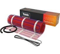 Маты нагревательные Tökk Tokk Black Teflon | двухжильные | 200 Вт/м.кв., 1 м2 - 200Вт МатTokk_BkTf_1м.кв МатTokk_BkTf_1м.кв.