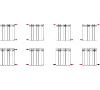 Чугунный радиатор Demrad Retro 800/180 сек.1