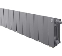 Радиатор биметаллический Royal Thermo PianoForte 200 Серебристый - 16 секц. НС-1682312