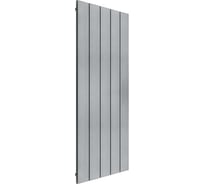 Радиатор отопления MIVARMO алюминиевый, вертикальный 5 секции, 1500 мм, серебро, Multiflex левое MA5-1500-9006-ML