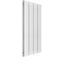 Радиатор отопления MIVARMO алюминиевый, вертикальный 4 секции, 1750 мм, белый, Multiflex правое MA4-1750-9016-MR