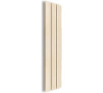 Радиатор отопления алюминиевый MIVARMO вертикальный 3 секции, 2000 мм, жемчужно-белый, Multiflex правое MA3-2000-1013-MR