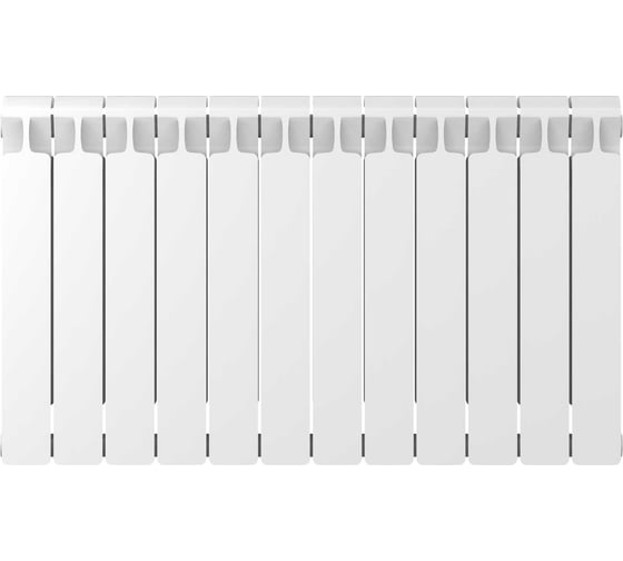 Биметаллический радиатор RIFAR MONOLIT 500 12 секц. бок. R-MN-500-12