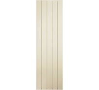 Радиатор отопления алюминиевый вертикальный MIVARMO 5 секции, 2000 мм, жемчужно-белый, Multiflex правое MA5-2000-1013-MR