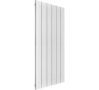 Радиатор отопления алюминиевый вертикальный MIVARMO 6 секции, 1500 мм, белый, Multiflex правое MA6-1500-9016-MR