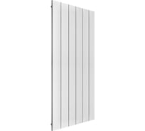 Радиатор отопления алюминиевый вертикальный MIVARMO 6 секции, 2000 мм, белый, Multiflex левое MA6-2000-9016-ML