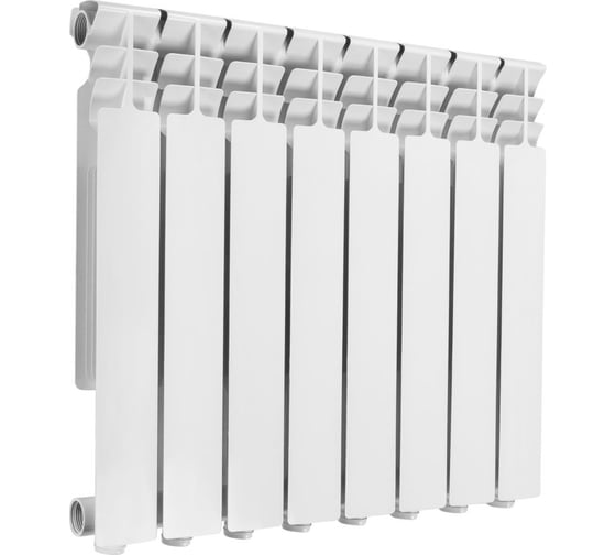 Радиатор биметаллический Гродно AV Engineering 500/80 8 секций AVE608801 ЦИ-0160077071 1