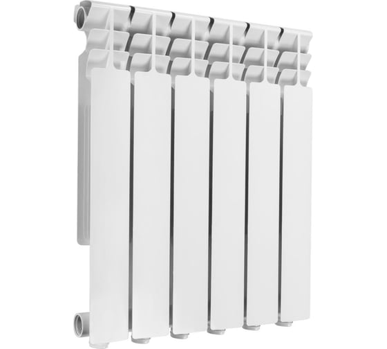 Радиатор алюминиевый Лида AV Engineering 500/96 6 секций AVE506961 ЦИ-0599740692