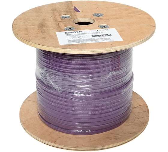 Саморегулирующийся нагревательный кабель EKF HSU-30F (30 Вт/м) 50 м, фторопласт HSU-30F-50