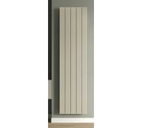 Вертикальный трубчатый радиатор отопления алюминиевый MIVARMO 5 секции, 2000 мм, жемчужно-белый, Multiflex правое MB5-2000-1013-MR