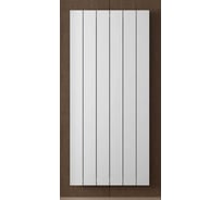 Вертикальный трубчатый радиатор отопления алюминиевый MIVARMO 6 секции, 1500 мм, белый, Multiflex правое MB6-1500-9016-MR