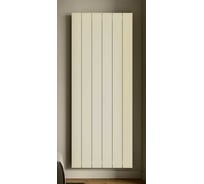 Вертикальный трубчатый радиатор отопления алюминиевый MIVARMO 6 секции, 2000 мм, жемчужно-белый, Multiflex левое MB6-2000-1013-ML