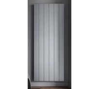 Вертикальный трубчатый радиатор отопления алюминиевый MIVARMO 6 секции, 1750 мм, серебро, Multiflex левое MB6-1750-9006-ML