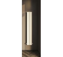 Радиатор отопления вертикальный трубчатый MIVARMO Multiflex алюминиевый 2 секции, 2000 мм, жемчужно-белый, центральное MB2-2000-1013-MC