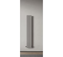 Радиатор отопления вертикальный трубчатый MIVARMO Multiflex алюминиевый 2 секции 2000 мм серебро центральное MB2-2000-9006-MC
