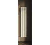 Радиатор отопления вертикальный трубчатый MIVARMO Multiflex алюминиевый 3 секции, 1500 мм, жемчужно-белый, левое MB3-1500-1013-ML