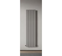 Радиатор отопления вертикальный трубчатый MIVARMO Multiflex алюминиевый 4 секции, 1750 мм, серебро, левое MB4-1750-9006-ML