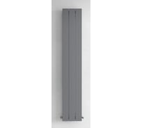 Вертикальный трубчатый радиатор отопления MIVARMO алюминиевый, 3 секции, RAL 9006 (серебристый матовый), 175 см MB3-1750-9006