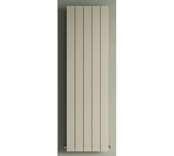 Вертикальный трубчатый радиатор отопления MIVARMO алюминиевый, 5 секций, RAL 1013 (жемчужно-белый), 200 см MB5-2000-1013