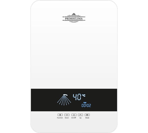 Электрический проточный водонагреватель Primoclima PRIMOCLIMA AQUA 10.0 кВт/380В, белый, шт PC AQUA 10.0 (W)