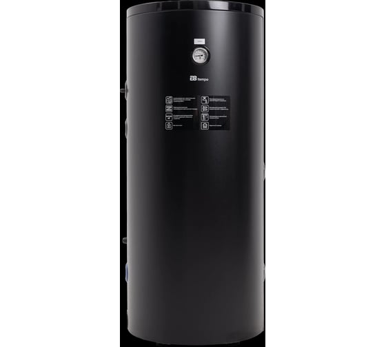 Бойлер косвенного нагрева E8tempo тип E серия S-200L-2 BLACK