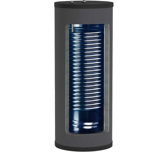 Бойлер напольный RISPA с 1-м увеличенным теплообменником 115 кВт SERBFL 300 Enamel, SERBFL-300