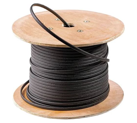 Саморегулирующийся нагревательный кабель EKF HSR-17F (17 Вт/м) 200 м, фторопласт HSR-17F-200