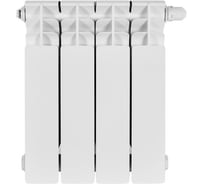 Радиатор биметаллический STOUT SRB-3320-035004 7024 TITAN VENTIL 350 4 секции RG009457RS3CFO