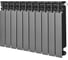 Радиатор биметаллический STOUT SRB-3320-050010 7024 TITAN VENTIL 500 10 секций RG009457RS2PNL 1