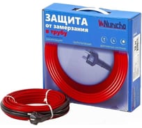 Греющий кабель в трубу Nunicho 10 Вт/м 4 м, саморегулирующийся двужильный экранированный 1409102204