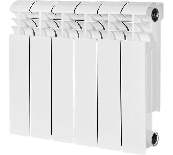 Радиатор биметаллический STOUT SRB-1310-035006 VEGA 350 6 секций боковое подключение РPEE9H47GA9LFF8