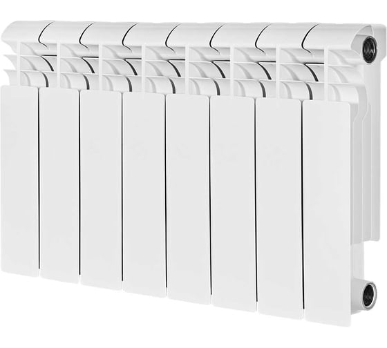 Радиатор биметаллический STOUT SRB-1310-035008 VEGA 350 8 секций боковое подключение PEE9H47GA9LKF9