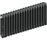 Радиатор трубчатый RIFAR TUBOG Ventil 3037 DV1 Титан 18 секц. нижн. TUB 3037-18-DV1-TI 1