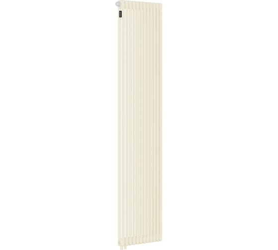 Стальной трубчатый радиатор Kohr Heim 2180/12 секций H01 с нижним подключением крем RAL9001 SRC01-2180/12H01CW